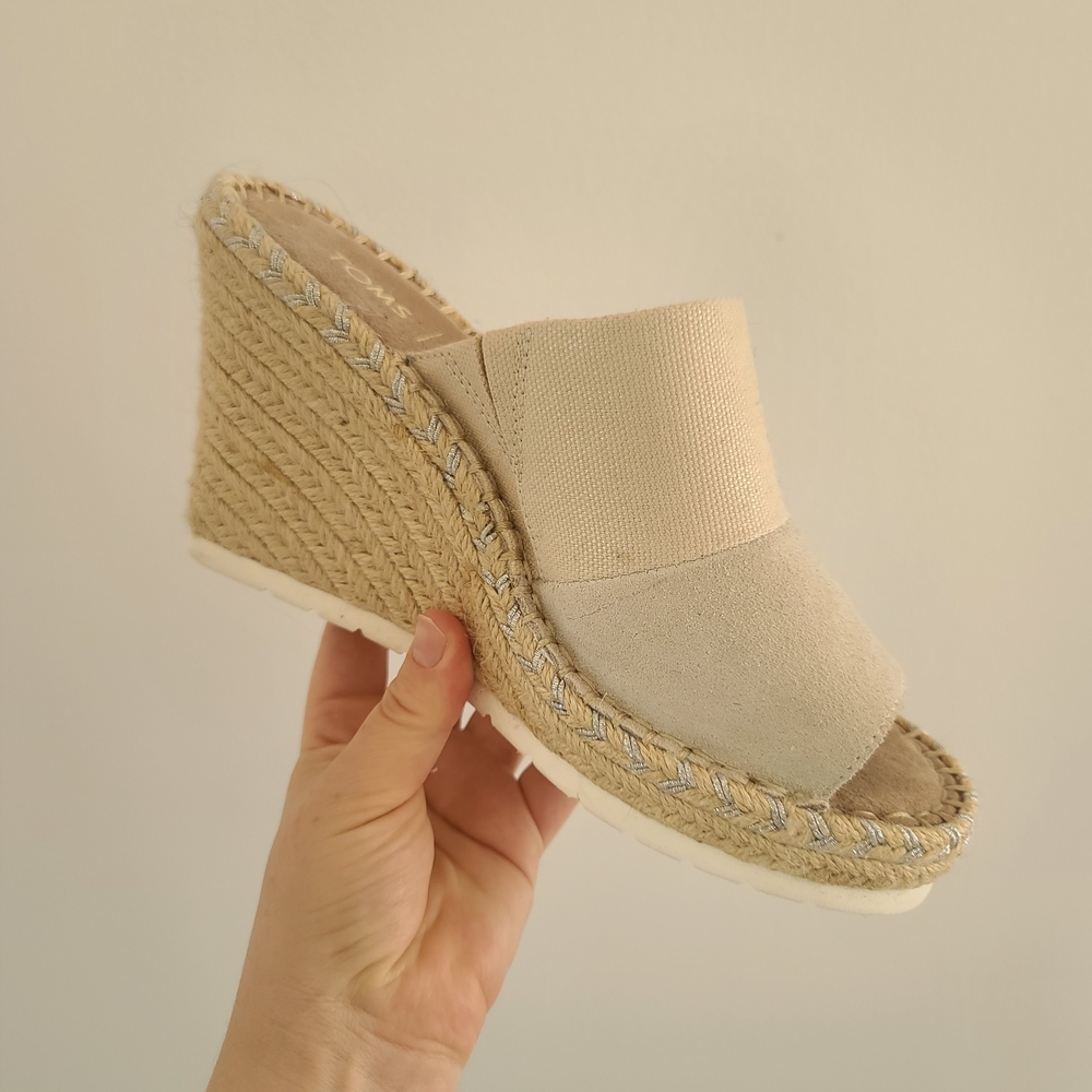 Toms Monica Mule Wedge